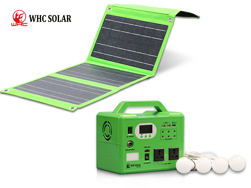 WHC power station solar generator 500W 5000W Solar Energy System