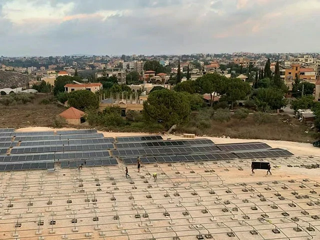 WHC SOLAR 3100PCS 550W Solar Panel Project in Lebanon