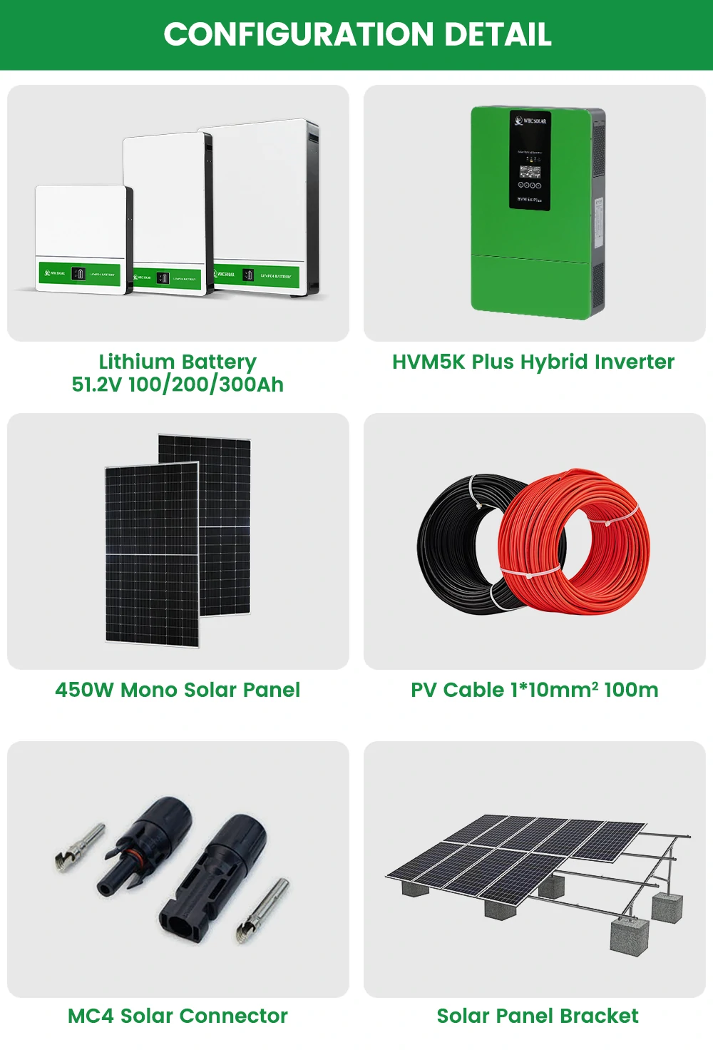 10KW solar energy system 