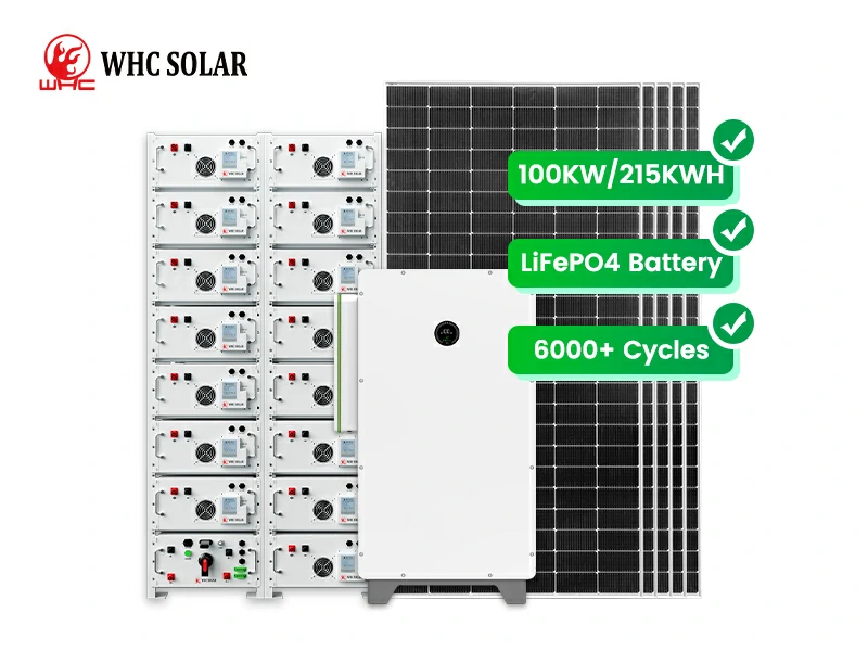 100KW solar power system