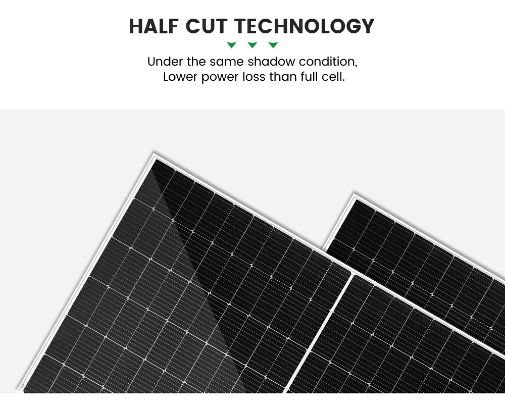 half cell solar panel